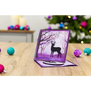 Preview: Crafters Companion Enchanted Christmas Arctic Deer Die