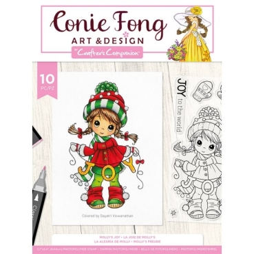 Crafters Companion Clear Stamps Molly's Joy