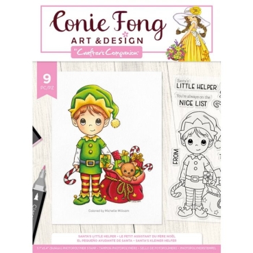 Crafters Companion Clear Stamps Santa's Little Helper