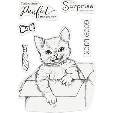 Preview: Crafters Companion Clear Stamps A Little Surprise