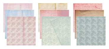 Crafter's Companion Paper Pad 12 x 12 inch Letters from the Heart