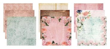 Crafter's Companion Paper Pad 12 x 12 inch Letters from the Heart