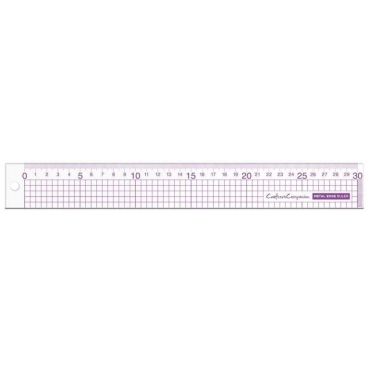 Preview: Crafters Companion Metal Edge Acrylic Ruler