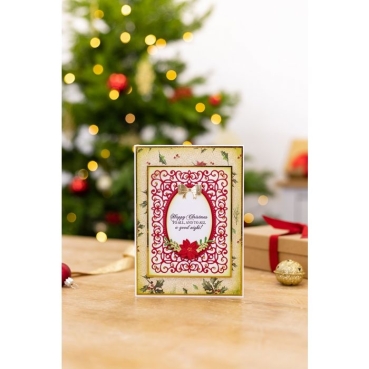 Crafter's Companion 12 x 12 Inch (30,5 cm) Luxury Mixed Card Pad Twas the Night Before Christmas