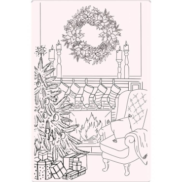 Preview: Crafters Companion Clear Stamp Transparenter Stempel A Cosy Christmas