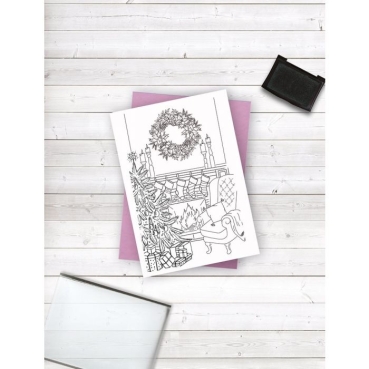 Preview: Crafters Companion Clear Stamp Transparenter Stempel A Cosy Christmas