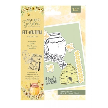 Crafter's Companion Bee-Youtiful Collection Stamp and Die Stempel und Stanzschablone Honey Bee