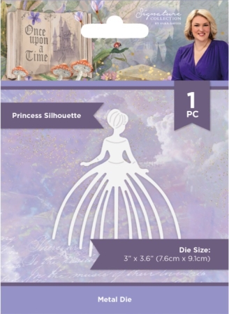 Crafter's Companion Once Upon a Time Metal Die Princess Silhouette