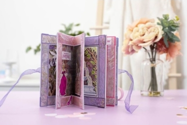 Preview: Crafter's Companion Once Upon a Time A4 Luxury Linen Card Pack
