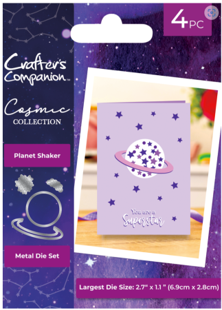 Crafter's Companion Cosmic Collection Metal Die Planet Shaker