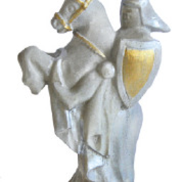 Latexformen Schachfiguren König Arthus 135 mm hoch