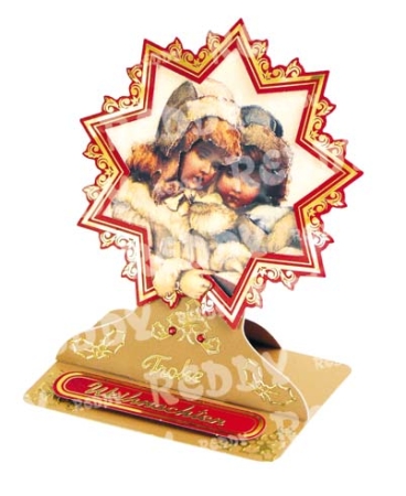 Preview: Reddy 3D Stanzbogen-Set "Weihnachtsmotive nostalgisch"