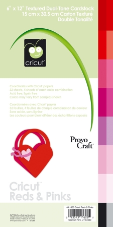 Cricut (Provo Craft) Cricut Cardstock Cricut Papier, rot und rosa