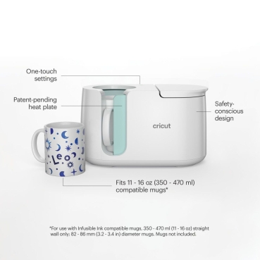 Preview: Cricut Mug Press Tassenpresse EU Stecker