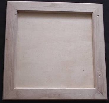 Holzbilderrahmen mit Rückwand