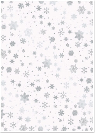 Reddy Cards Deko-Karton Weihnachten grau, silber-laminiert