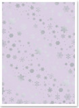 Reddy Cards Deko-Karton Weihnachten rose, silber-laminiert