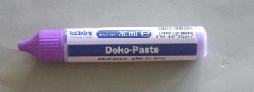 Reddy Cards Deko-Paste Malflasche mit 30 ml flieder