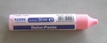 Reddy Cards Deko-Paste Malflasche mit 30 ml rosa