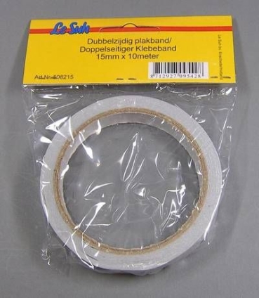 Le Suh Doppelseitiges Klebeband 15 mm x 10 Meter