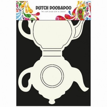 Dutch Doobadoo Stencil Teapot