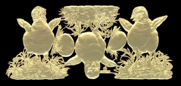Dresdner Ornamente pro Bogen Drei Kücken
