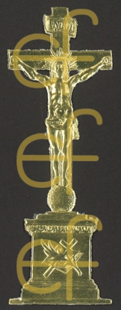 Dresdner Ornamente pro Bogen Jesus am Kreuz