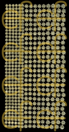 Dresdner Ornamente pro Bogen Sterne