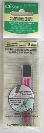 CLOVER Ersatzminen für Druckbleistift 0,7 mm Rosa