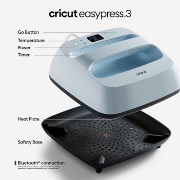 Preview: Cricut Easy Press 3 9x9 Inch EU