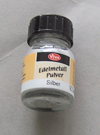 VIVA Decor Edelmetall Pulver 3 Gramm silber