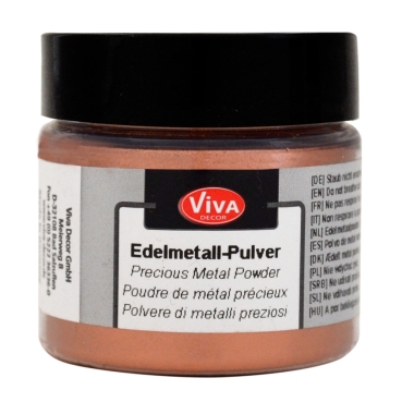 VIVA Decor Edelmetall Pulver 5 Gramm Kupfer