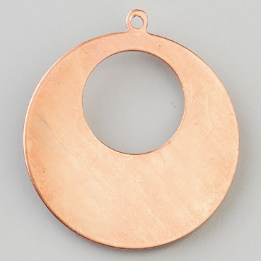 Efcolor Hänger rund mit Loch Durchschnitt 40 mm