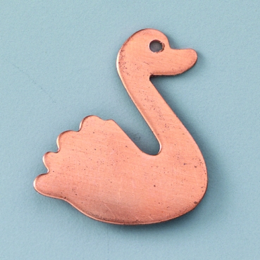 Efcolor Brosche Schwan 28 x 24 mm