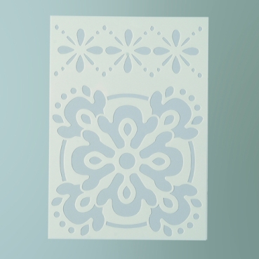 Stencil Ornament 2-teilig DIN A 5