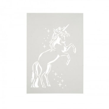 Stencil Einhorn DIN A4 1-teilig