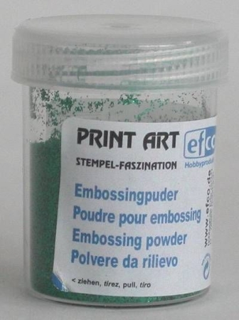 Embossingpuder grün superglitzer 10 Gramm