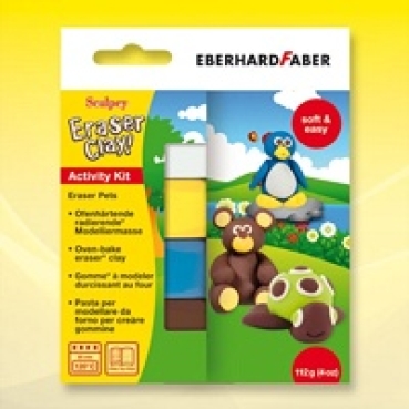 Eberhard Faber Sculpey Activity Kit Eraser Clay Pets