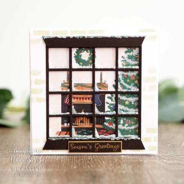 Preview: Creative Expressions Designer Boutique Rubber Stamp DL The Night Before Christmas