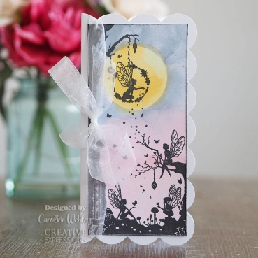 Preview: Creative Expressions Designer Boutique Rubber Stamp DL Secret Garden