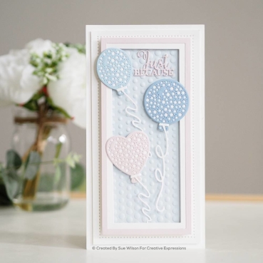 Preview: Creative Expressions Sue Wilson Craft Die Slimline Collection Essential Frames