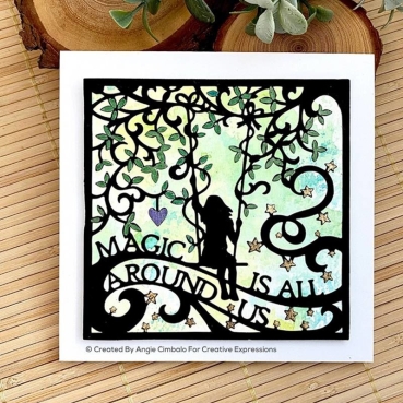 Preview: Creative Expressions Paper Panda Craft Die Magic is all around us