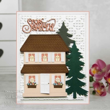 Creative Expressions Sue Wilson Craft Die Finishing Touches House Front