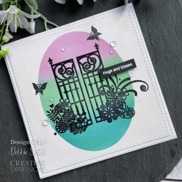 Preview: Creative Expressions Designer Boutique Walk On In Clear Stamps