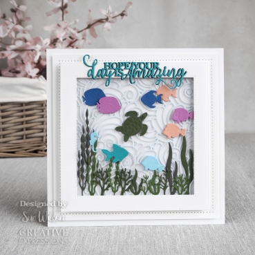 Creative Expressions Sue Wilson Craft Die Necessities Under The Sea Creatures