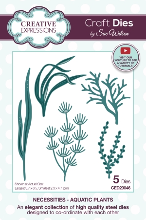 Creative Expressions Sue Wilson Craft Die Necessities Aquatic Plants