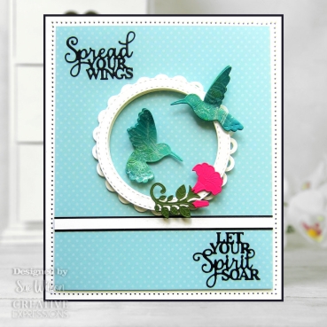 Preview: Creative Expressions Sue Wilson Craft Die Noble Collection Scalloped Circles