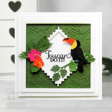 Creative Expressions Sue Wilson Craft Die Noble Collection Square Postage Stamp