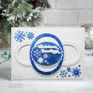 Preview: Creative Expressions Sue Wilson Craft Die Noble Collection Scalloped Ovals