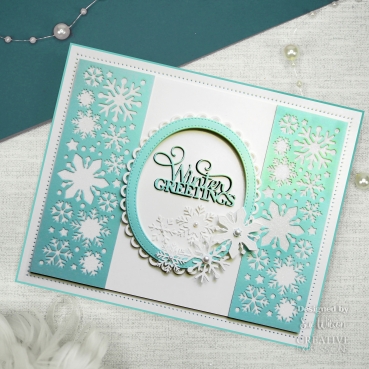 Preview: Creative Expressions Sue Wilson Craft Die Noble Collection Scalloped Ovals